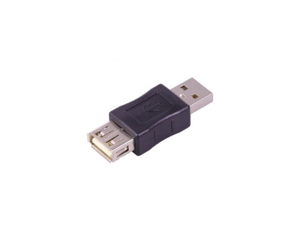 &+ ADAPTADOR USB MACHO A USB HEMBRA CB108
